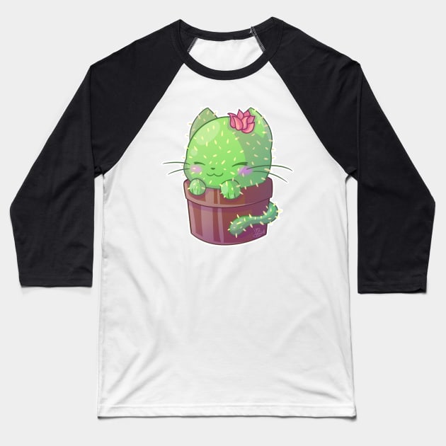 Cat-Cus Baseball T-Shirt by Its_MynnuB